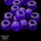 6/0 Matte Transparent Cobalt Japanese Seed Bead-General Bead