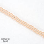 6/0 Matte Transparent Salmon Japanese Seed Bead-General Bead