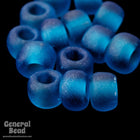 6/0 Matte Transparent Capri Blue Japanese Seed Bead-General Bead