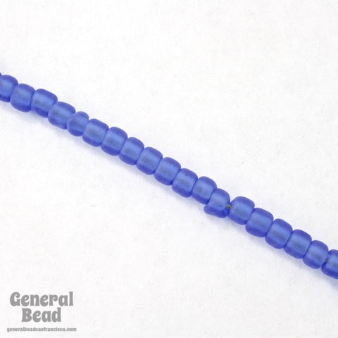 6/0 Matte Transparent Sapphire Japanese Seed Bead-General Bead