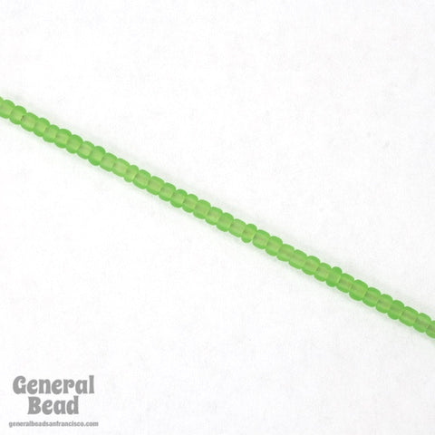11/0 Matte Transparent Light Green Japanese Seed Bead-General Bead