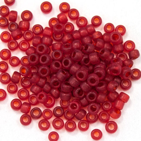 15/0 Matte Ruby Japanese Seed Bead-General Bead