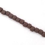 3/0 Matte Chocolate Seed Bead-General Bead