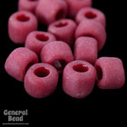 6/0 Matte Opaque Red Japanese Seed Bead-General Bead
