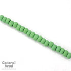 6/0 Matte Opaque Green Japanese Seed Bead-General Bead