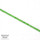 11/0 Matte Opaque Pea Green Japanese Seed Bead-General Bead