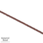 11/0 Matte Opaque Chocolate Japanese Seed Bead-General Bead