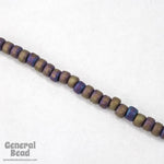 6/0 Matte Metallic Mauve Iris Japanese Seed Bead-General Bead