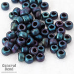 11/0 Matte Metallic Blue Iris Japanese Seed Bead-General Bead