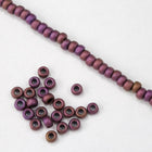 8/0 Matte Metallic Mauve Seed Bead-General Bead