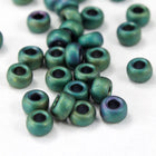 8/0 Matte Metallic Green Seed Bead-General Bead