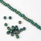 8/0 Matte Metallic Green Seed Bead-General Bead