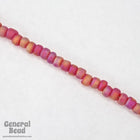 6/0 Matte Transparent Ruby AB Japanese Seed Bead-General Bead