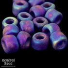 6/0 Matte Transparent Cobalt AB Japanese Seed Bead-General Bead