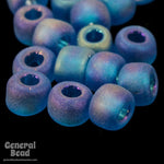 6/0 Matte Transparent Capri Blue AB Japanese Seed Bead-General Bead