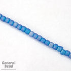 6/0 Matte Transparent Capri Blue AB Japanese Seed Bead-General Bead