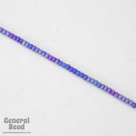11/0 Matte Cobalt AB Japanese Seed Bead-General Bead