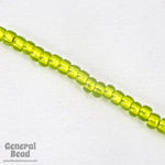 5/0 Silver Lined Chartreuse Japanese Seed Bead-General Bead