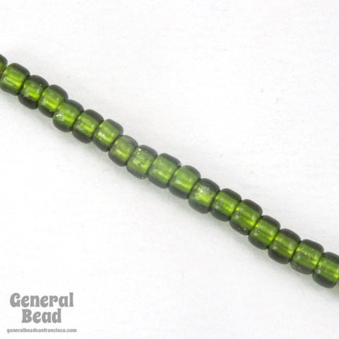 5/0 Silver Lined Olivine Japanese Seed Bead-General Bead