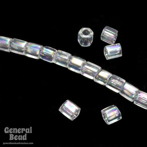 5/0 Crystal AB Hex Seed Bead-General Bead