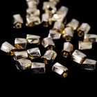 10/0 Pale Gold 22 KT Twist Hex Seed Bead (3 Gm) #JUH001-General Bead