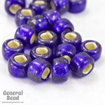 6/0 Matte Silver Lined Cobalt Japanese Seed Bead-General Bead