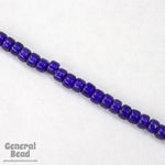 6/0 Matte Silver Lined Cobalt Japanese Seed Bead-General Bead