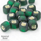6/0 Matte Silver Lined Emerald Japanese Seed Bead-General Bead