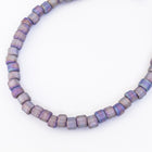 6/0 Matte Silver Lined Lavender Iris Japanese Seed Bead (20 Gm) #JWF011-General Bead