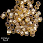 11/0 Matte Silver Lined Gold Japanese Seed Bead-General Bead