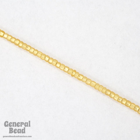 11/0 Matte Silver Lined Gold Japanese Seed Bead-General Bead