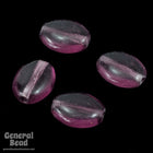 6mm x 8mm Transparent Amethyst Oval Bead (50 Pcs) #KBA003-General Bead