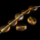 8mm x 10mm Topaz Oval Bead (25 Pcs) #KBB008-General Bead