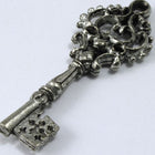 32mm Antique Pewter Ornate Key #KEY014-General Bead