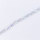 10mm Transparent Crystal AB Rectangle Bead #KGA002-General Bead