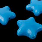 12mm Opaque Baby Blue Star Bead (6 Pcs) #KHF005-General Bead