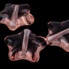 12mm Transparent Rose Star Bead #KHF010-General Bead