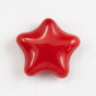 12mm Opaque Cherry Star Bead #KHF013-General Bead