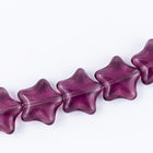 12mm Transparent Amethyst Star Bead (6 Pcs) #KHF015-General Bead