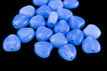 6mm Opal Powder Blue Heart Bead (25 Pcs) #KHK010-General Bead