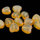 6mm Opal Beige Heart Bead (25 Pcs) #KHK011-General Bead