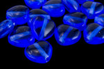 8mm Transparent Sapphire Heart Bead (12 Pcs, 300 Pcs) #KHL003-General Bead