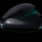 24mm Transparent Emerald Heart Bead #KHM004-General Bead