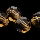 4mm Smoked Topaz Faceted Round Preciosa Bead #KKA007-General Bead