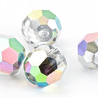 4mm Crystal/Vitrail Medium Faceted Round Preciosa Bead #KKA015-General Bead