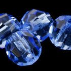4mm Light Sapphire Faceted Round Preciosa Bead #KKA017-General Bead
