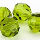 4mm Olivine Faceted Round Preciosa Bead #KKA022-General Bead