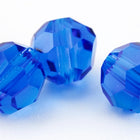 6mm Sapphire Faceted Round Preciosa Bead #KKB008-General Bead