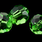 Preciosa 6150 Peridot Faceted Round Bead (4mm, 5mm, 6mm, 8mm)