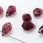 Preciosa 6355 Amethyst Drop Pendant (10mm, 15mm)